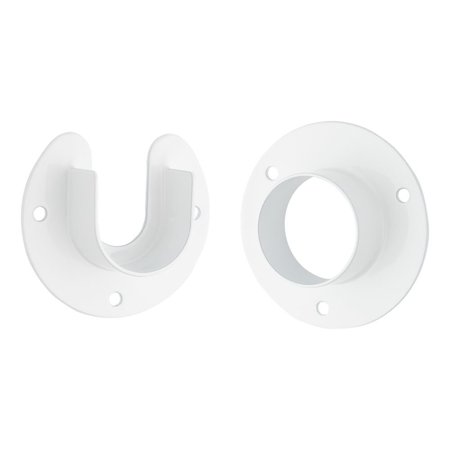 NATIONAL HARDWARE Closet Flange Set White S822-083